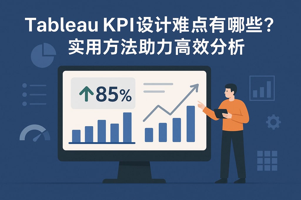 Tableau KPI设计难点有哪些？实用方法助力高效分析